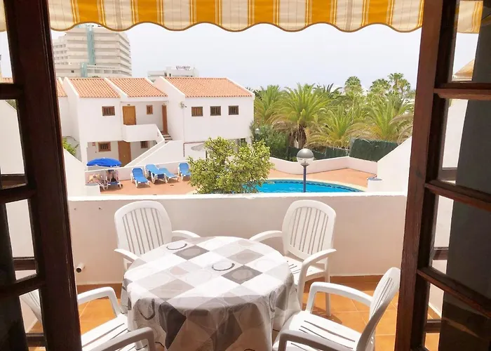 アパート Lucia Garden Con Piscina Climatizada Playa Feñabe