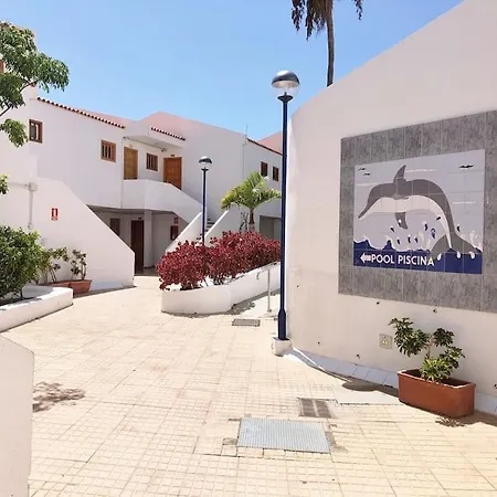 شقة Lucia Garden Con Piscina Climatizada Playa Feñabe